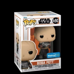 Funko POP! Star Wars the Mandalorian Boba Fett #490 [Unmasked] Exclusive